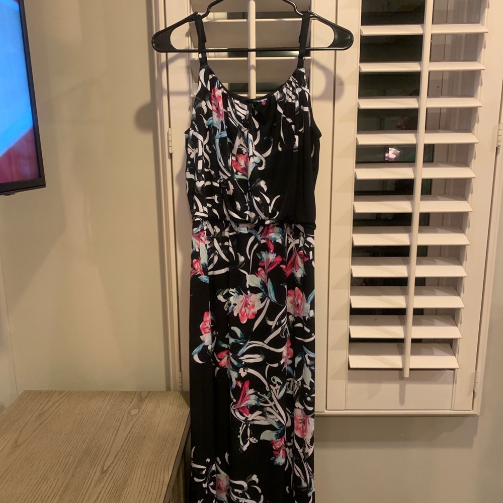 White House Black Market floral print dress - Picture 2 of 2